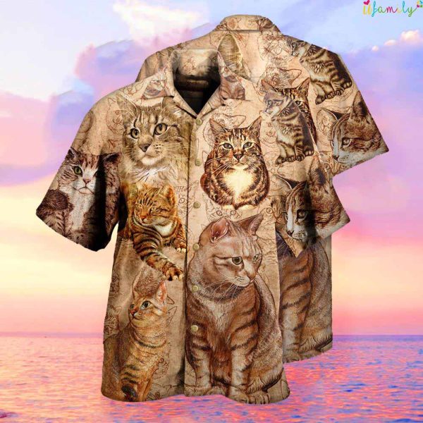 Gift For Cat Lover Hawaiian Shirt