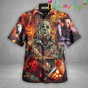 Halloween Michael Myers Hawaiian Shirt