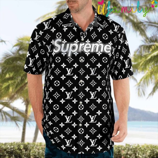 Louis VuiItton Supreme Hawaiian Shirt