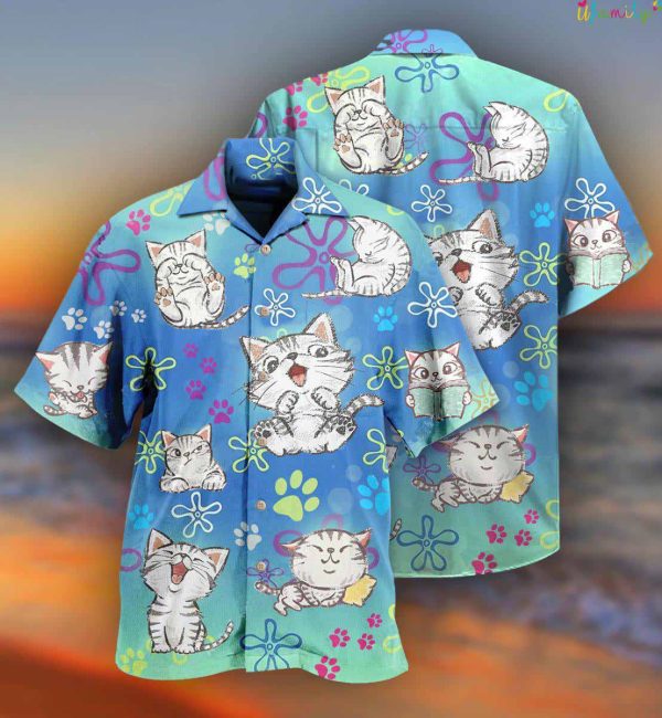 Love Cat Hawaiian Shirt