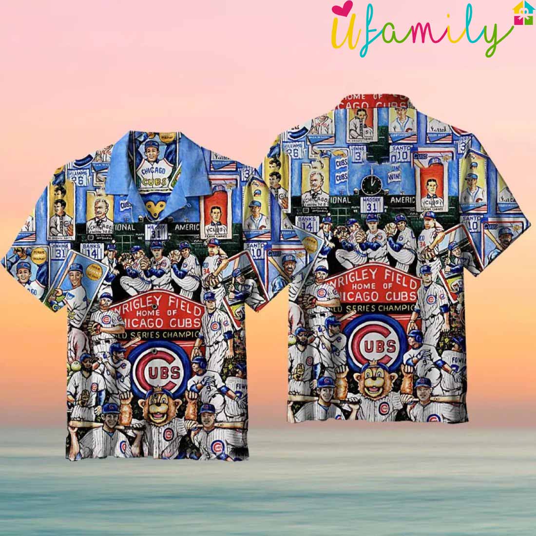 MLB Chicago Hawaiian Cubs Shirt
