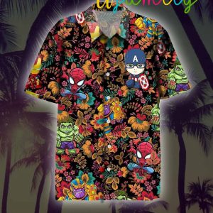 Marvel Spiderman Hawaiian Shirt