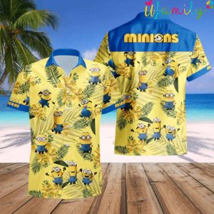 Minion Costume Disney Hawaiian Shirt