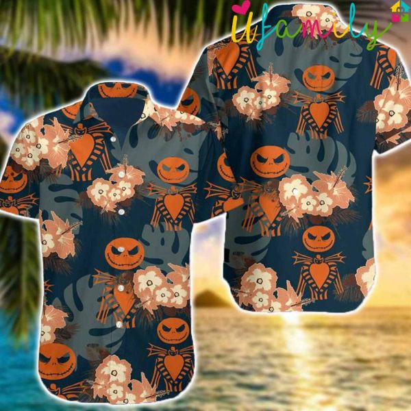 Nightmare Before Christmas Hawaiian Shirt