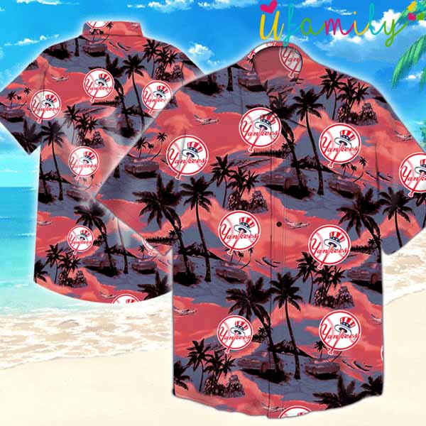 Ny Yankees Hawaiian Shirt