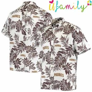 Palm Tree San Diego Padres Hawaiian Shirt