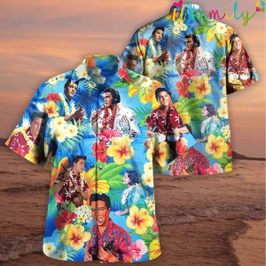 Presley Elvis Blue Hawaii Shirt