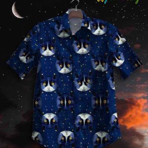 Sky Cat Hawaiian Shirt