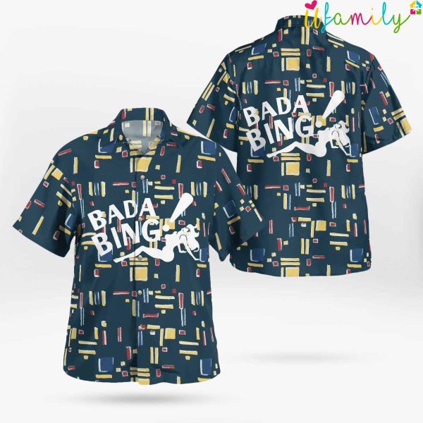 Tony Soprano Bada Bing Hawaiian Shirt