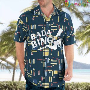 Tony Soprano Bada Bing Hawaiian Shirt 5