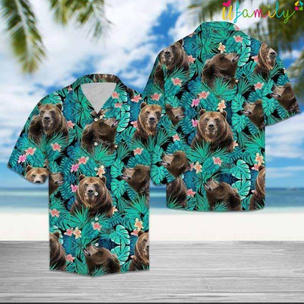 Tropical Bears Hawaiian Shirt