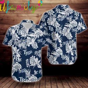 Tropical Flower Tampa Bay Rays Hawaiian Shirt