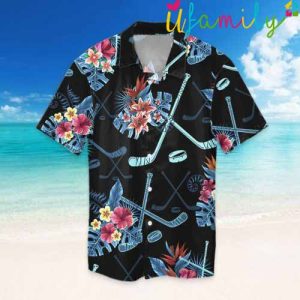 Tropical Hockey Hawaiian Shirt
