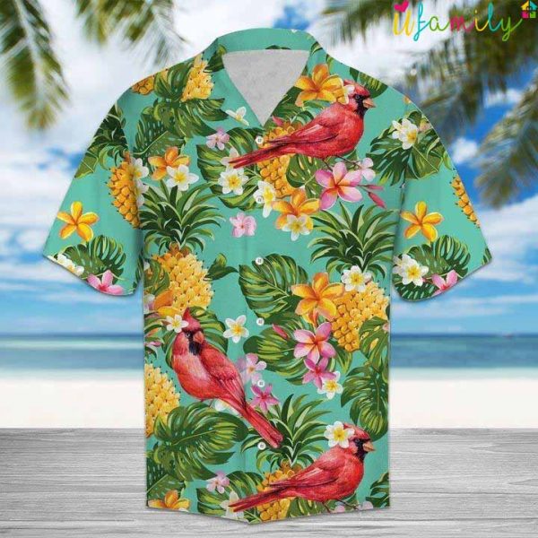 Tropical Pineapple Grenade Hawaiian Shirt