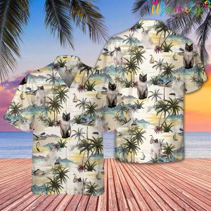 Tropical Ragdoll Cat Hawaiian Shirt