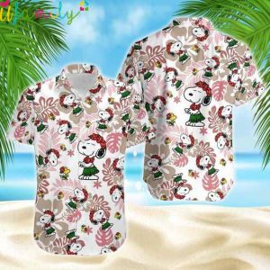 Tropical Snoopy Hawaii Shirt