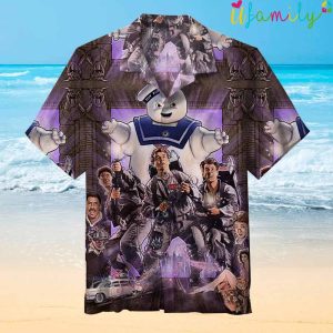 Vintage Ghostbusters Hawaiian Shirt