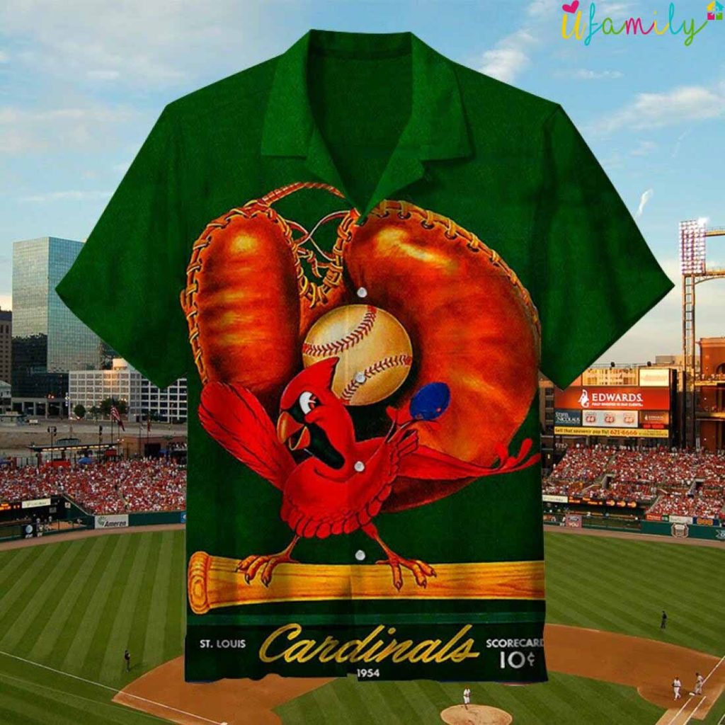 1954 Saint Louis Cardinals Hawaiian Shirt