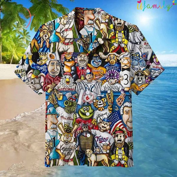 7th Inning Stretch Hawaiian Shirt