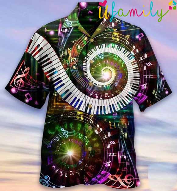 88 Key Digital Piano Hawaiian Shirt