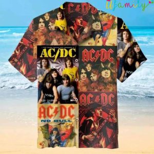 Ac Dc Band Hawaiian Shirt