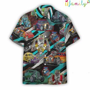 Amazing Rod Car Collection Hawaiian Shirt