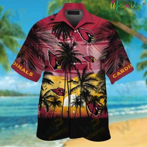 Arizona Cardinals Tropical Hawaiian Shirt