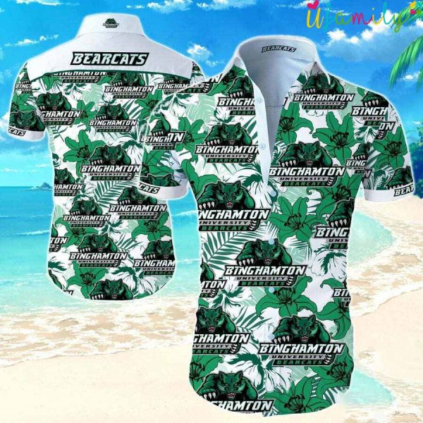 Binghamton Bearcats Hawaiian Shirt