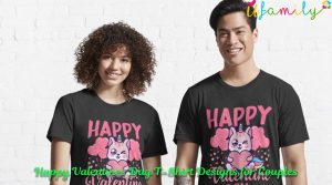 Happy Valentines Day T-Shirt Designs for Couples