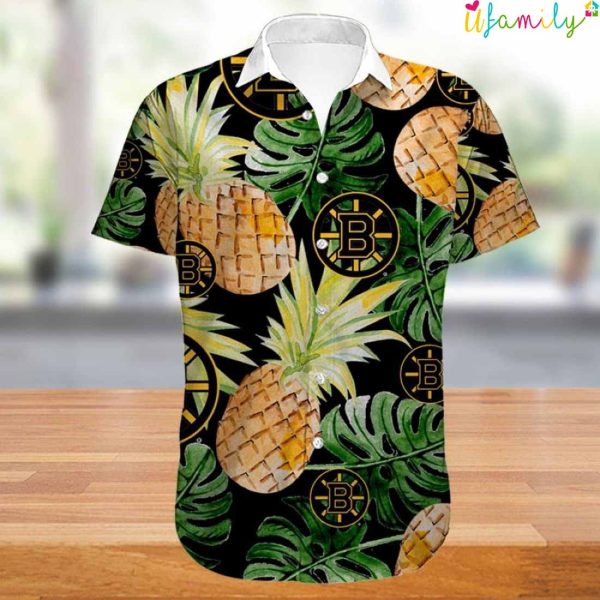 Boston Bruins Hawaiian Shirt