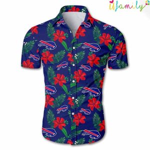 Buffalo Bills Floral Hawaiian Shirt