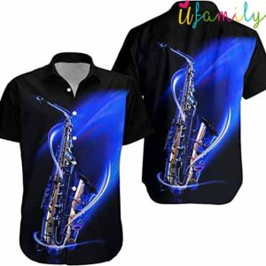 Careless Whisper Saxophone Sheet Music Hawaiian Shirt
