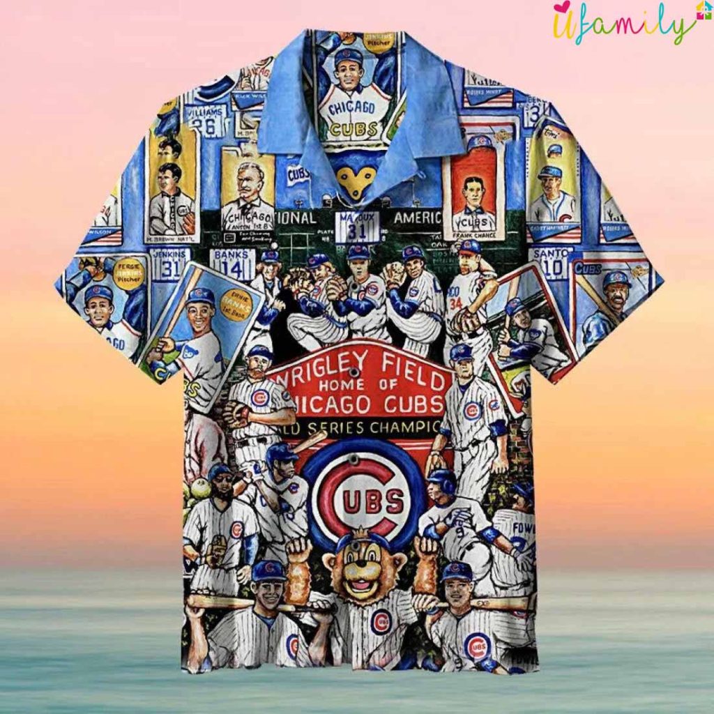 Chicago Cubs Tribute Hawaiian Shirt