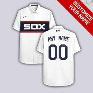 Chicago White Sox Personalized Hawaiian Shirt