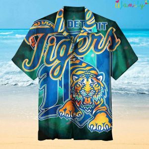 Detroit Tigers Hawaiian Shirt