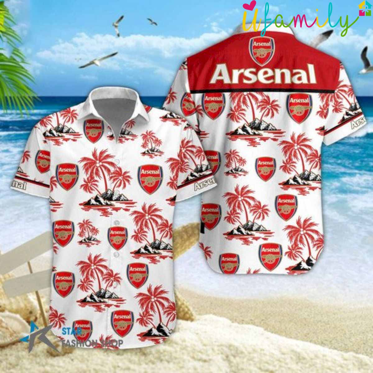 EPL Arsenal Hawaiian Shirt