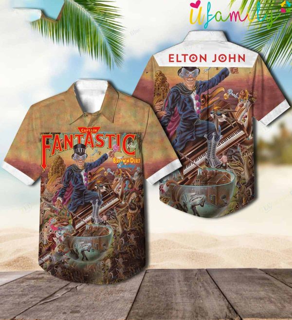 Captain Fantastic Elton John Hawaiian Shirt