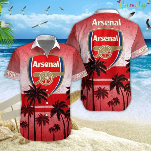 FC Arsenal hawaiian Shirt