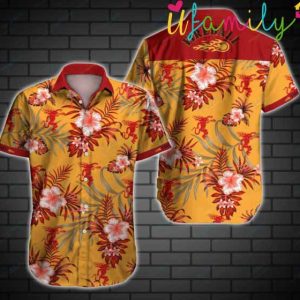 Fireball Cinnamon Whisky Hawaiian Shirt