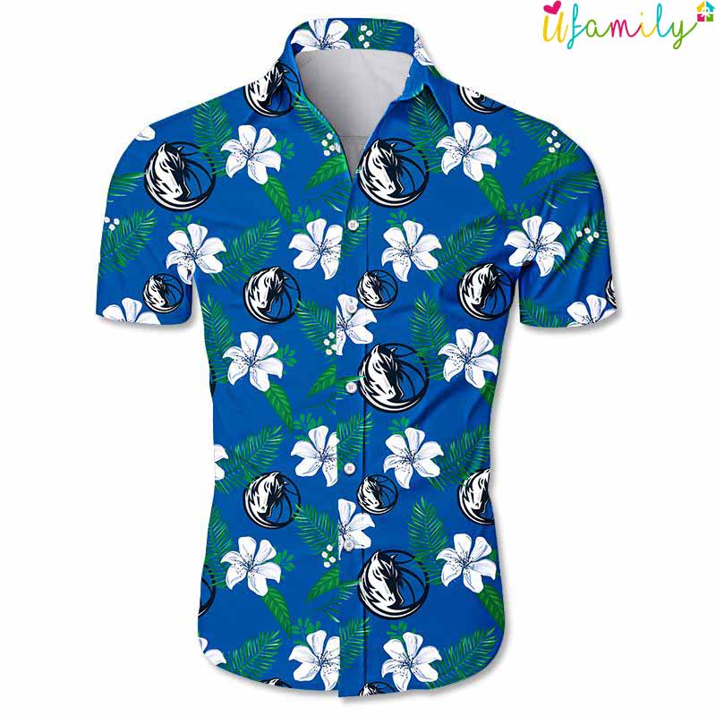 Floral Dallas Mavericks Hawaiian Shirt