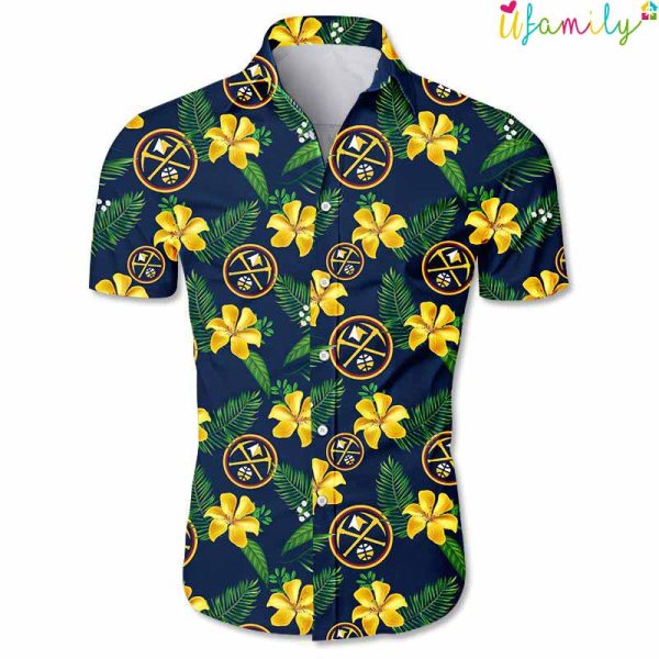 Floral Denver Nuggets Hawaiian Shirt