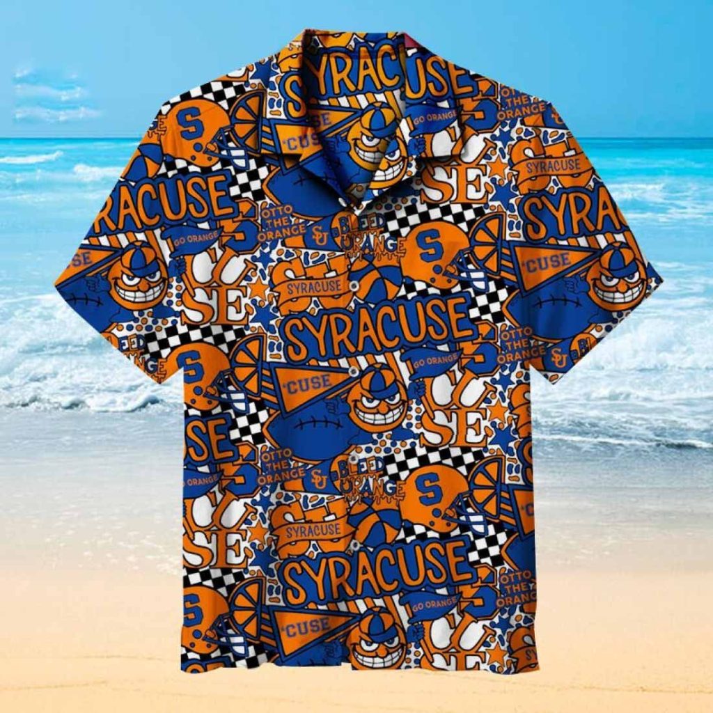 Football Syracuse Hawaiian Shirt