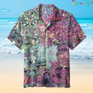 Funny Sonic The Hedgehog Hawaiian Shirt