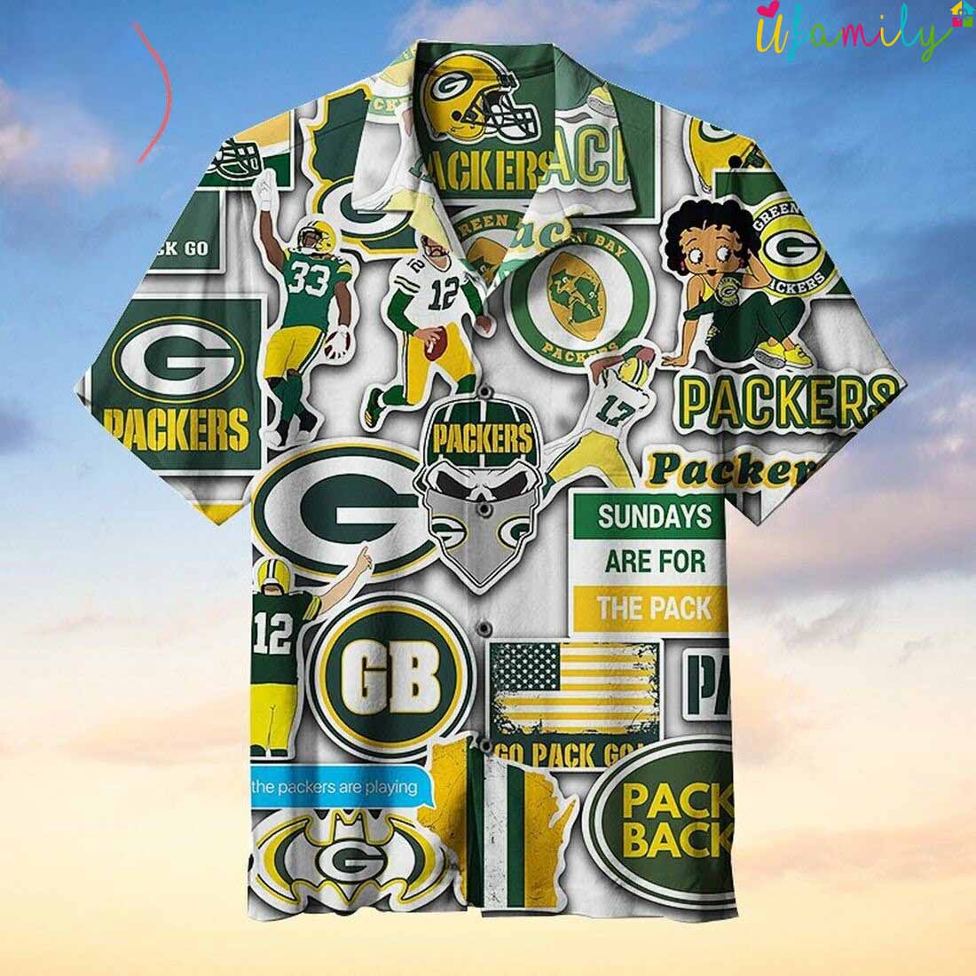 Green Bay Packers Commemorative Hawaiian Shirt