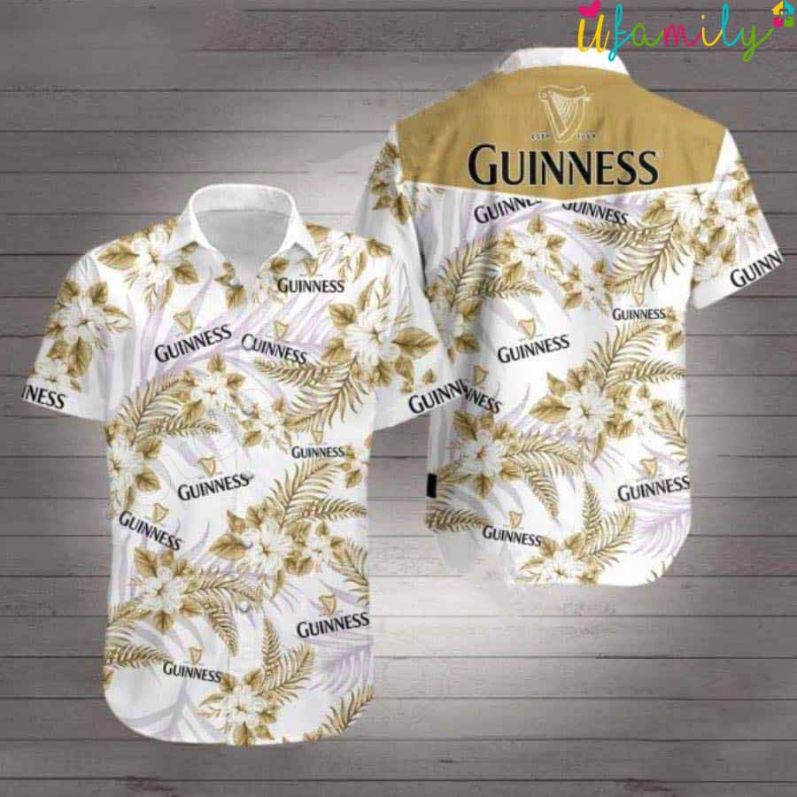 Guinness Hawaiian Shirt