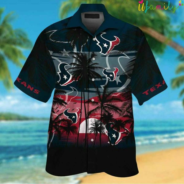 Houston Texans Tropical Hawaiian Shirt
