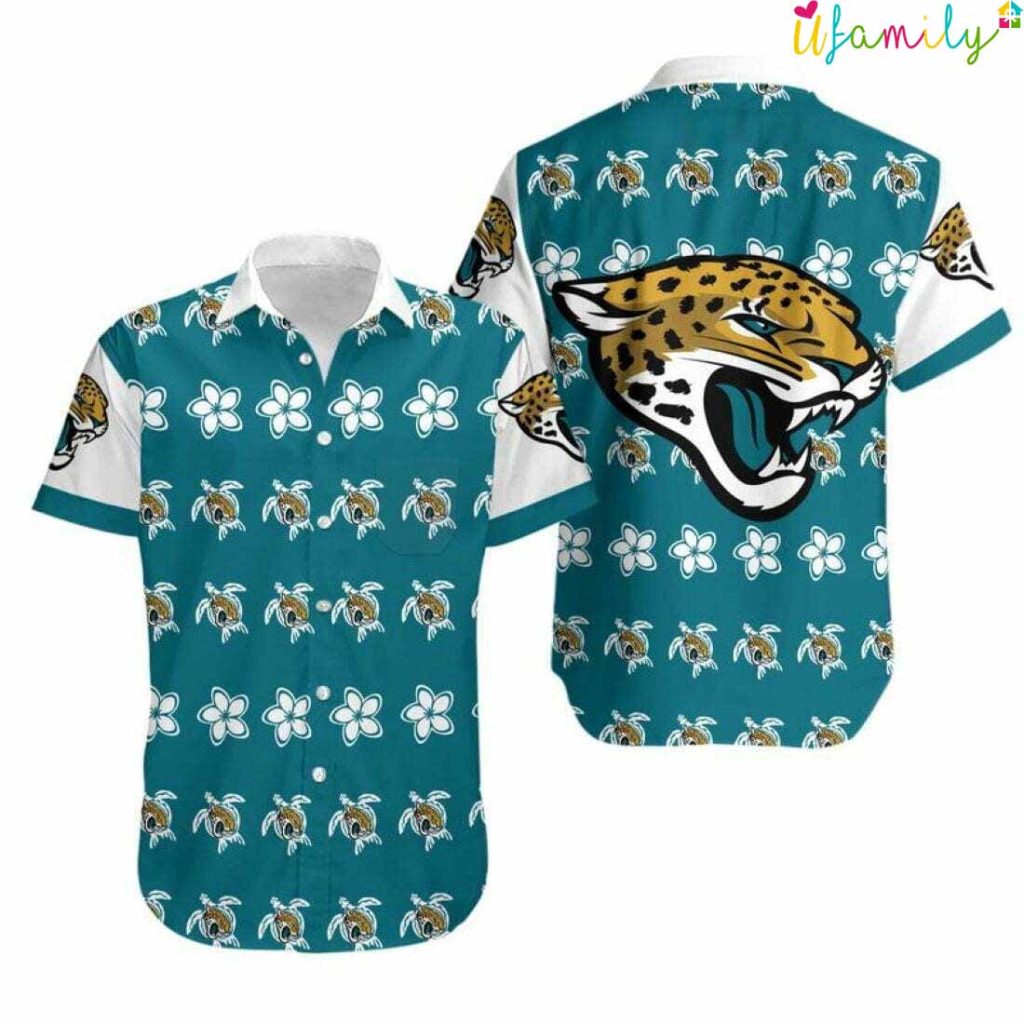 Jacksonville Jaguars Turtle Hawaiian Shirt