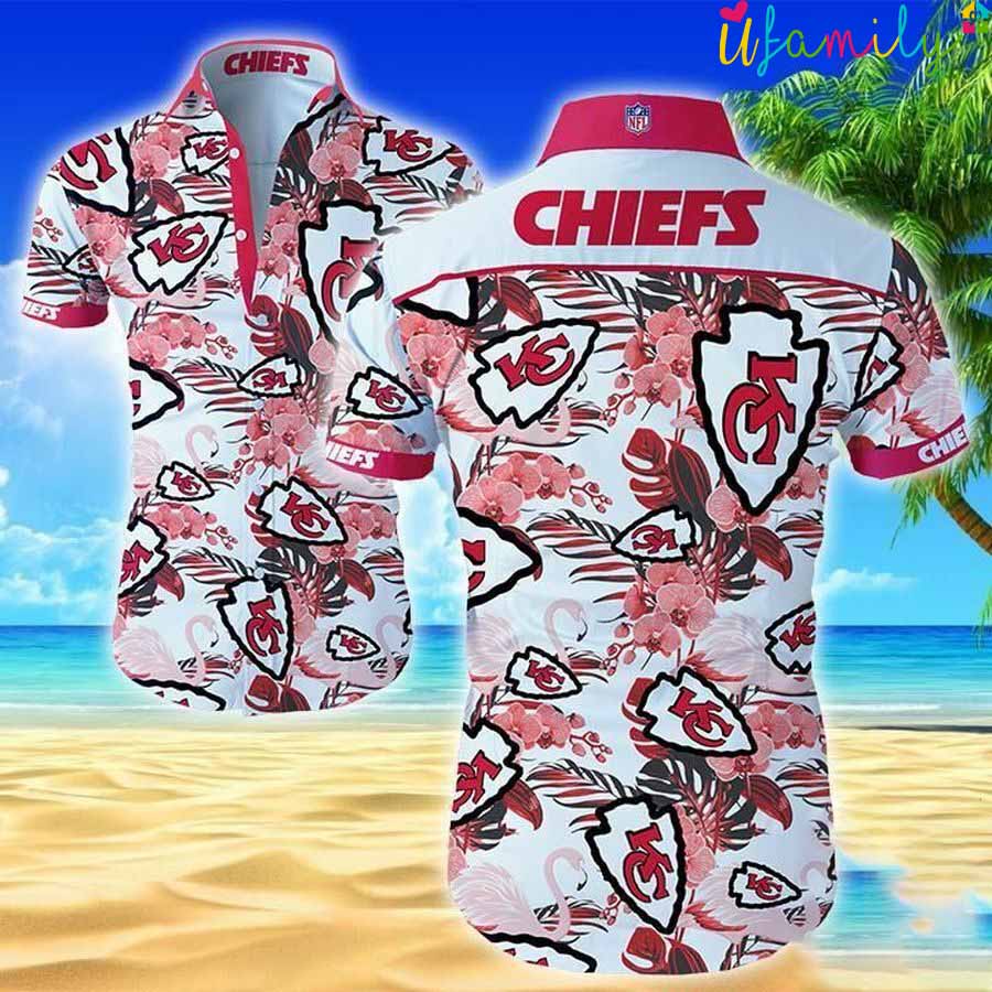 kansas city chiefs flamingo shirt