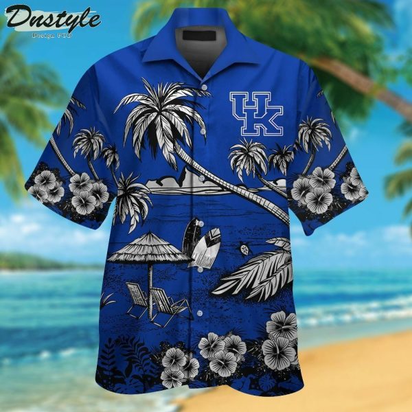 Kentucky Wildcats Tropical Aloha Hawaiian Shirt