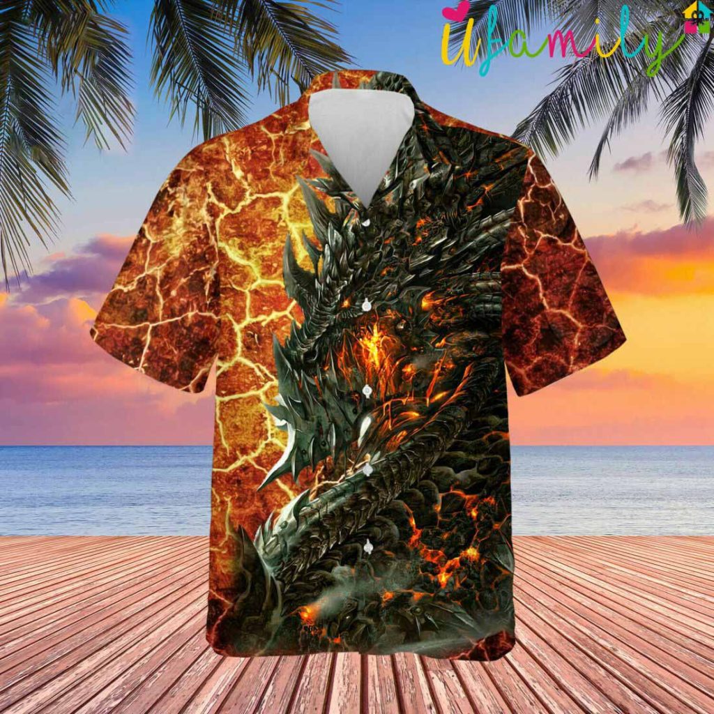 Lava Dragons Hawaiian Shirt